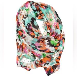 Vanity brand, colorful scarf